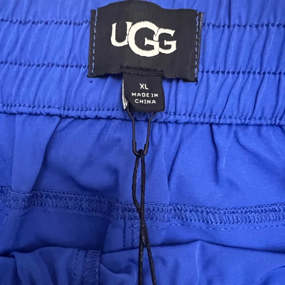 UGG Gracelynn Women's Athletic Logo Shorts in Azul Blue Size XL NEW - Picture 10 of 12